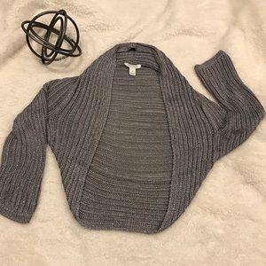 WHBM silver sweater.